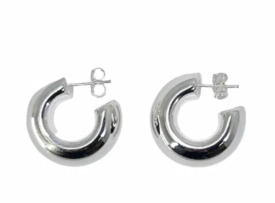 Sheila Fajl Women's Scooped Hoops Earrings In Silver