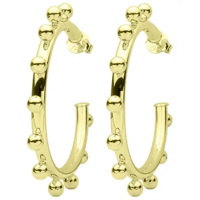 Sheila Fajl Women's Small Merry Go Round Hoops Earrings In Gold