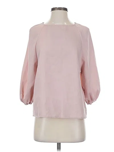 Pre-owned Shein 3/4 Sleeve Blouse In Pink