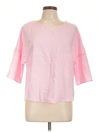 Pre-owned Shein 3/4 Sleeve Blouse In Pink