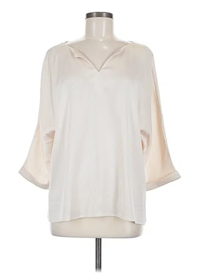 Pre-owned Shein 3/4 Sleeve Blouse In Tan