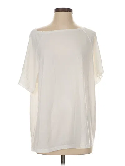 Pre-owned Shein 3/4 Sleeve T-shirt In Ivory