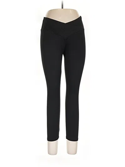 Pre-owned Shein Active Pants In Black