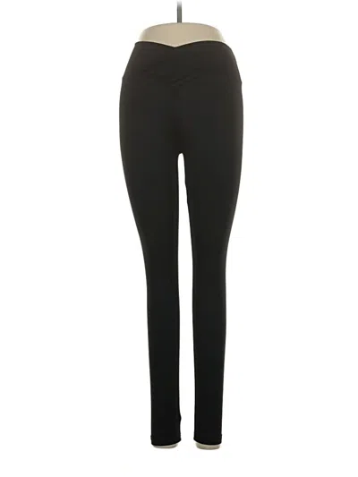 Pre-owned Shein Active Pants In Black