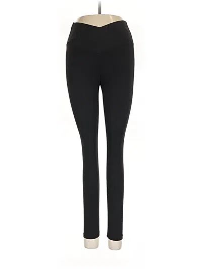 Pre-owned Shein Active Pants In Black