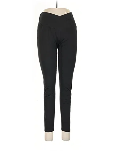 Pre-owned Shein Active Pants In Black