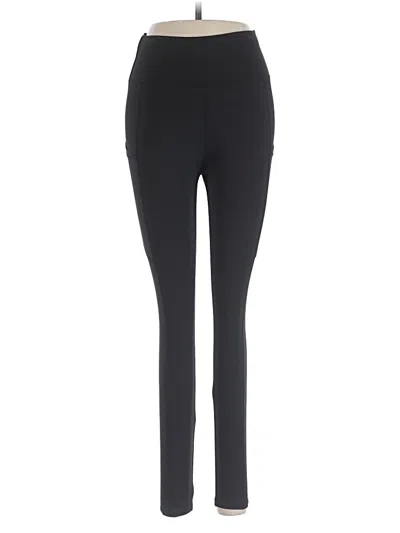 Pre-owned Shein Active Pants In Black