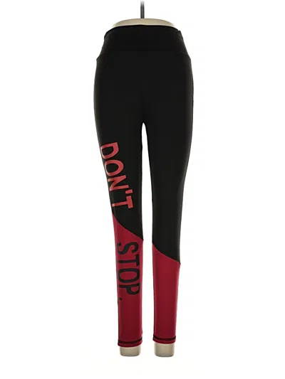 Pre-owned Shein Active Pants In Black