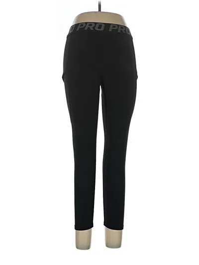 Pre-owned Shein Active Pants In Black
