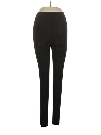 Pre-owned Shein Active Pants In Black