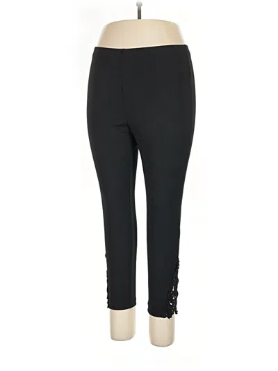 Pre-owned Shein Active Pants In Black