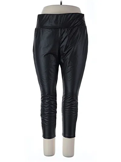 Pre-owned Shein Active Pants In Black