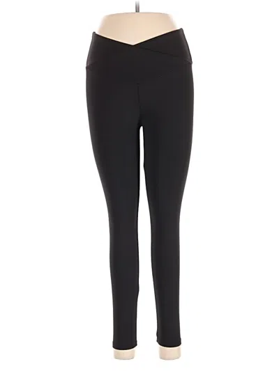 Pre-owned Shein Active Pants In Black