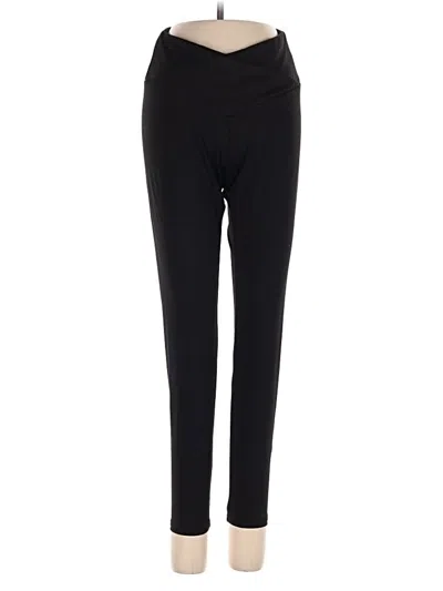 Pre-owned Shein Active Pants In Black