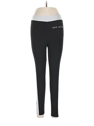 Pre-owned Shein Active Pants In Black