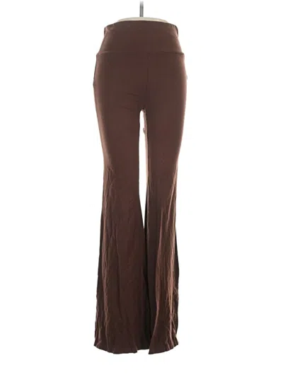 Pre-owned Shein Active Pants In Brown