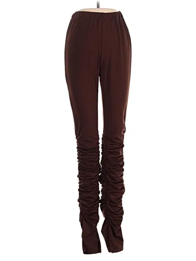 Pre-owned Shein Active Pants In Brown
