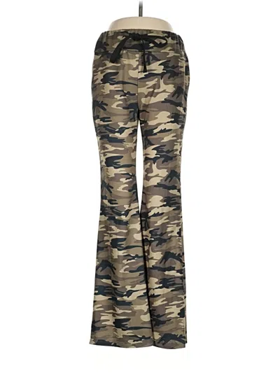 Pre-owned Shein Active Pants In Gold
