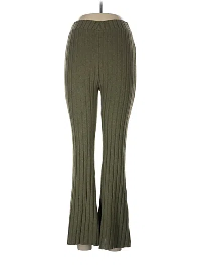 Pre-owned Shein Active Pants In Green