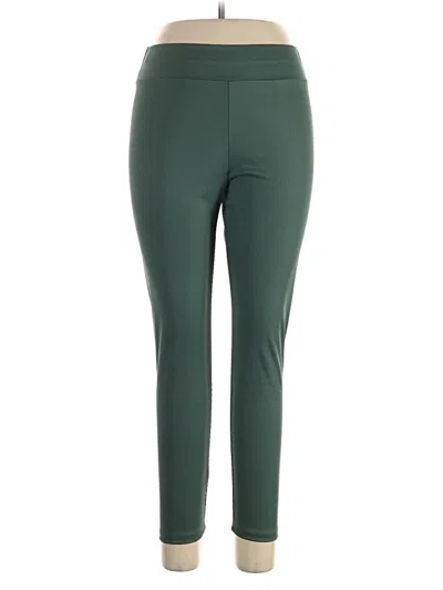 Pre-owned Shein Active Pants In Green