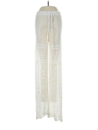 Pre-owned Shein Active Pants In Ivory