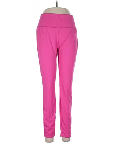 Pre-owned Shein Active Pants In Pink