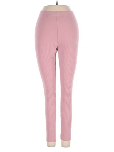 Pre-owned Shein Active Pants In Pink