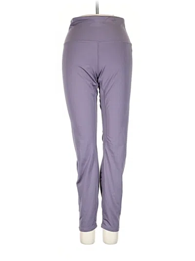 Pre-owned Shein Active Pants In Purple