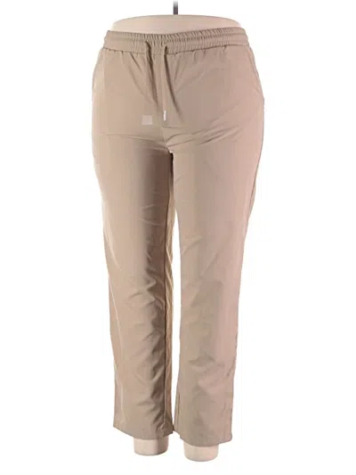 Pre-owned Shein Active Pants In Tan