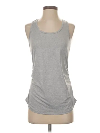 Pre-owned Shein Active Tank Top In Silver