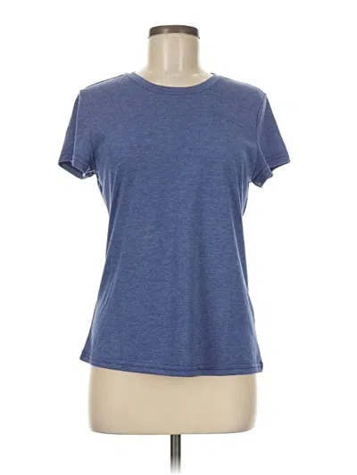 Pre-owned Shein Active T-shirt In Blue