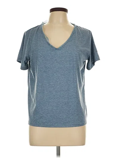 Pre-owned Shein Active T-shirt In Blue