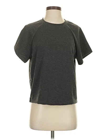 Pre-owned Shein Active T-shirt In Gray