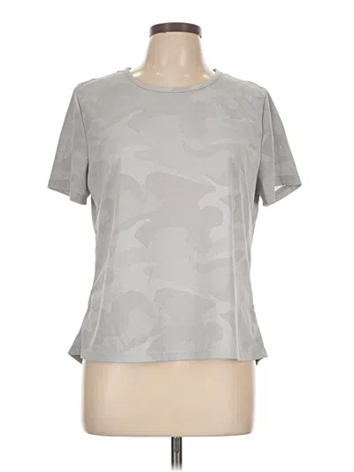 Pre-owned Shein Active T-shirt In Gray