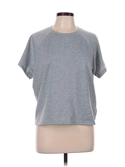 Pre-owned Shein Active T-shirt In Gray