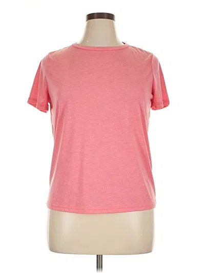 Pre-owned Shein Active T-shirt In Pink