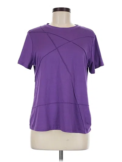 Pre-owned Shein Active T-shirt In Purple