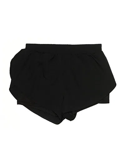 Pre-owned Shein Athletic Shorts In Black
