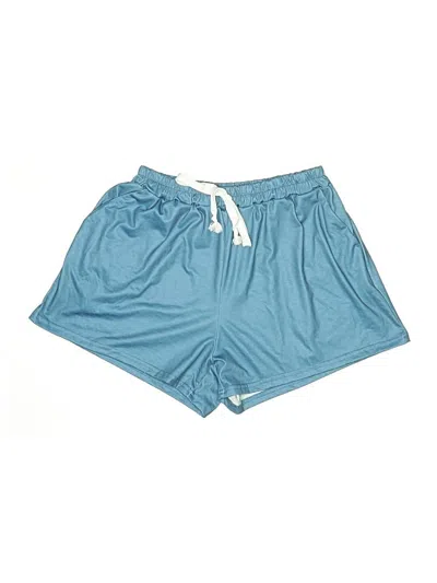 Pre-owned Shein Athletic Shorts In Blue