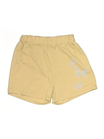 Pre-owned Shein Athletic Shorts In Gold