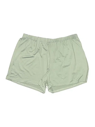 Pre-owned Shein Athletic Shorts In Green