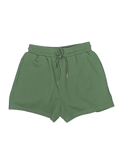 Pre-owned Shein Athletic Shorts In Green
