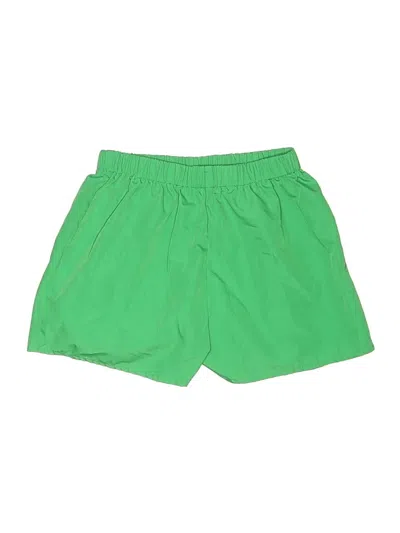 Pre-owned Shein Athletic Shorts In Green