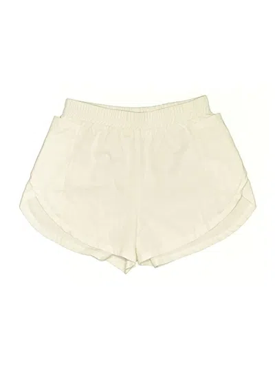 Pre-owned Shein Athletic Shorts In Ivory
