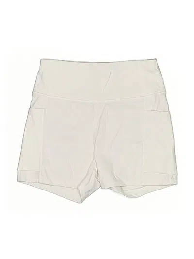 Pre-owned Shein Athletic Shorts In Ivory