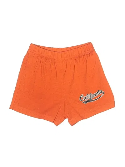 Pre-owned Shein Babies' Athletic Shorts In Orange