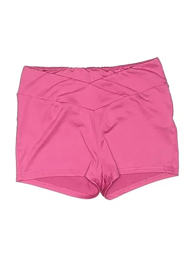 Pre-owned Shein Athletic Shorts In Pink