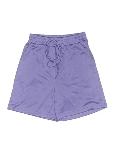 Pre-owned Shein Athletic Shorts In Purple