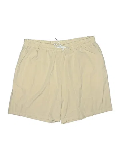 Pre-owned Shein Athletic Shorts In Tan