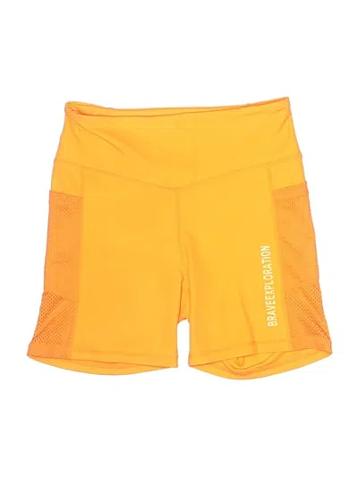 Pre-owned Shein Athletic Shorts In Yellow